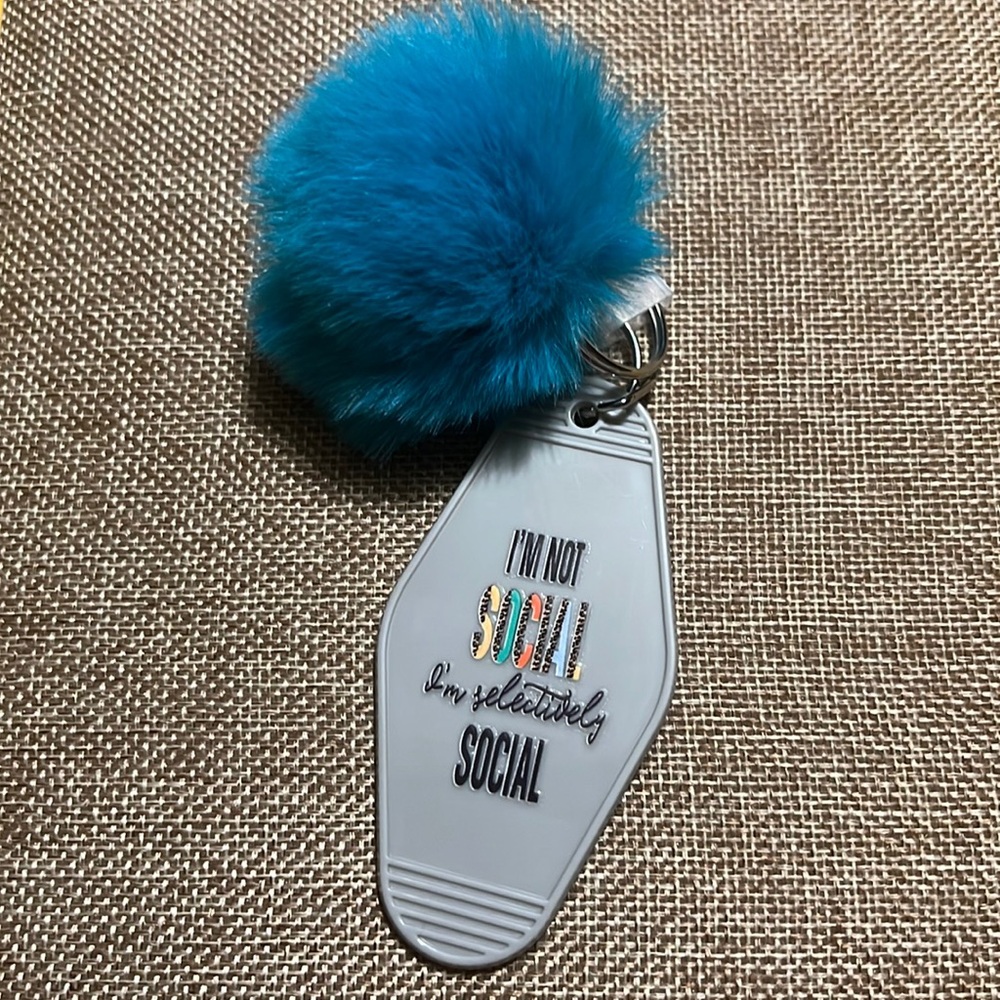 Pinup Girl Motel Keychain Selectively Social